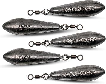 Angel Berger lot de 5 plombs de surf 100g